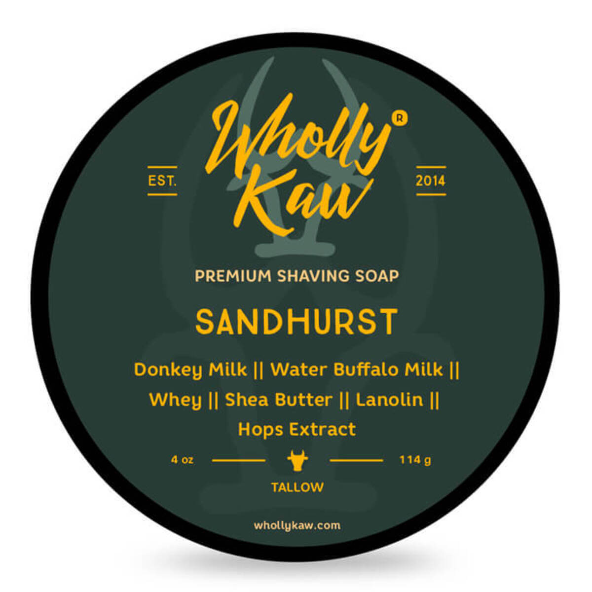 Wholly Kaw Sandhurst mydło do golenia 114 g